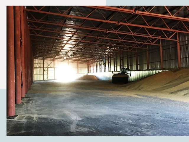 Строительство зернохранилищ в Новом Уренгое