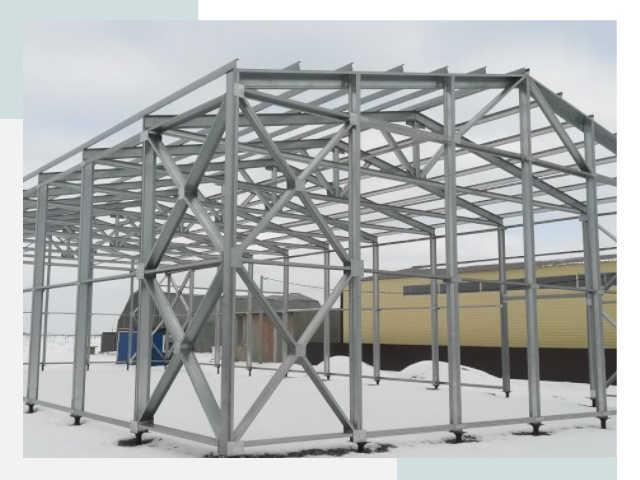 Каркасные ангары в Новом Уренгое