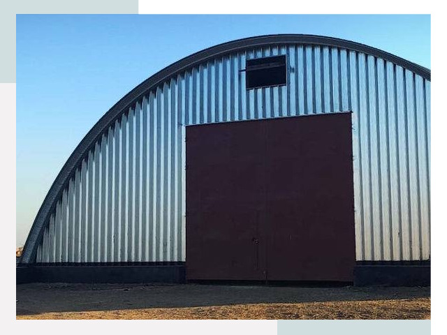 Бескаркасные ангары в Новом Уренгое