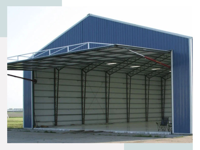 Прямо стенные ангары в Новом Уренгое