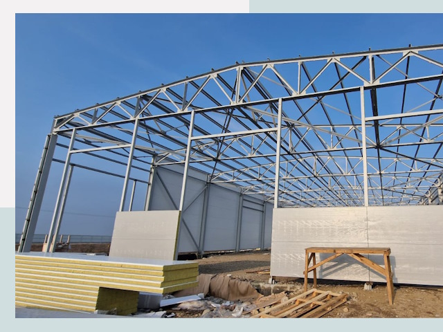 Утепленные ангары в Новый Уренгой от 624 руб. за м²