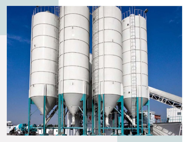 Строительство цементных силосов в Новом Уренгое