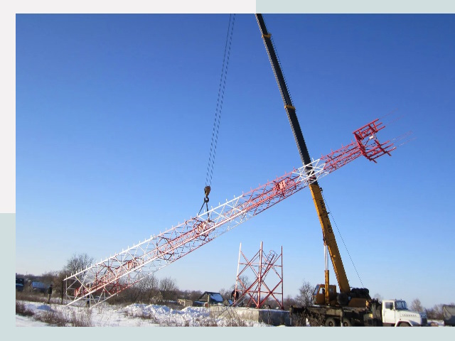 Строительство башен связи в Новом Уренгое от 624 руб.