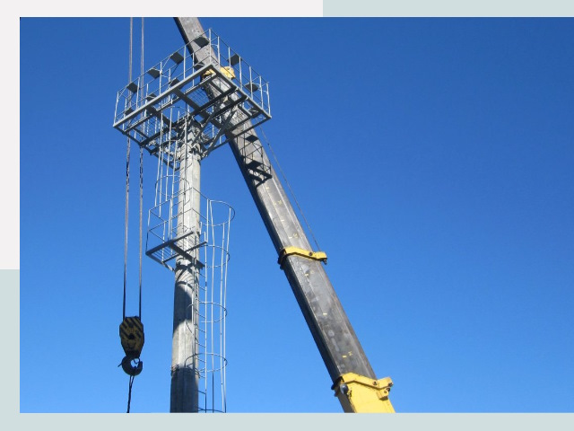 Монтаж осветительных мачт в Новый Уренгой от 624 руб.