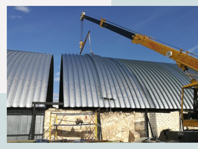 Реконструкция ангаров в Новом Уренгое от 624 руб.