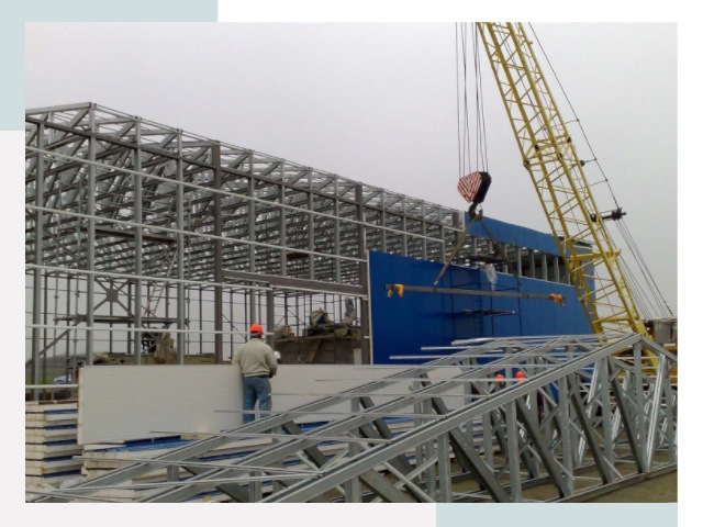 Монтаж ангаров в Новом Уренгое